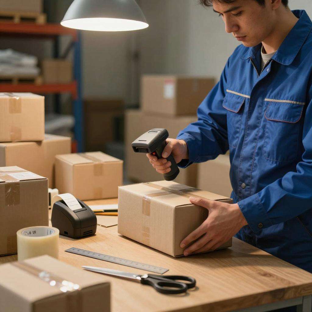 仓库拆退件配货印花员第一张图