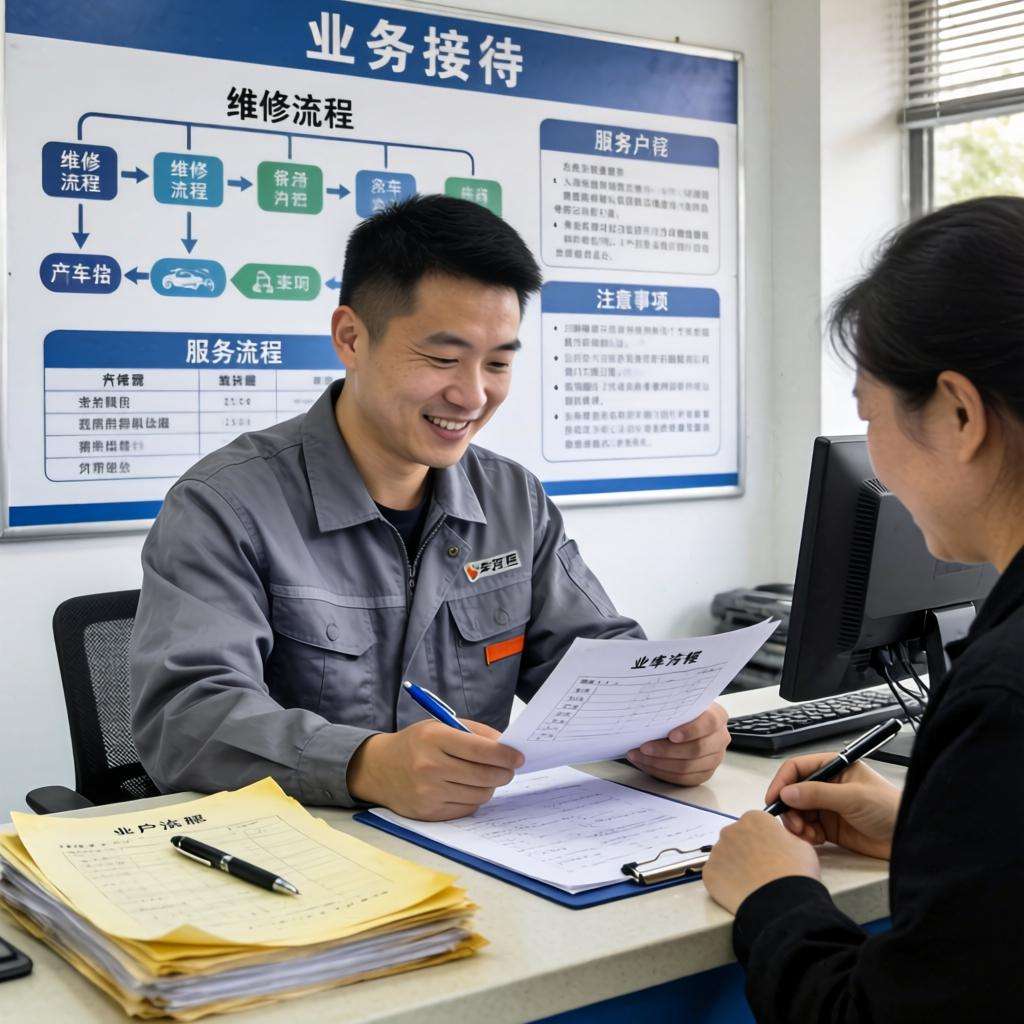 汽车维修接待招聘要求与岗位职责一览，重视服务与经验第一张图