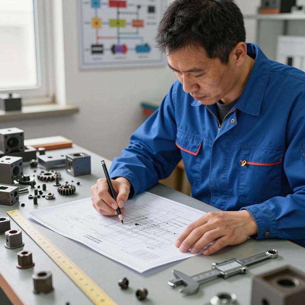 模具工招聘：看懂图纸独立完成模具与日常维护改进第一张图