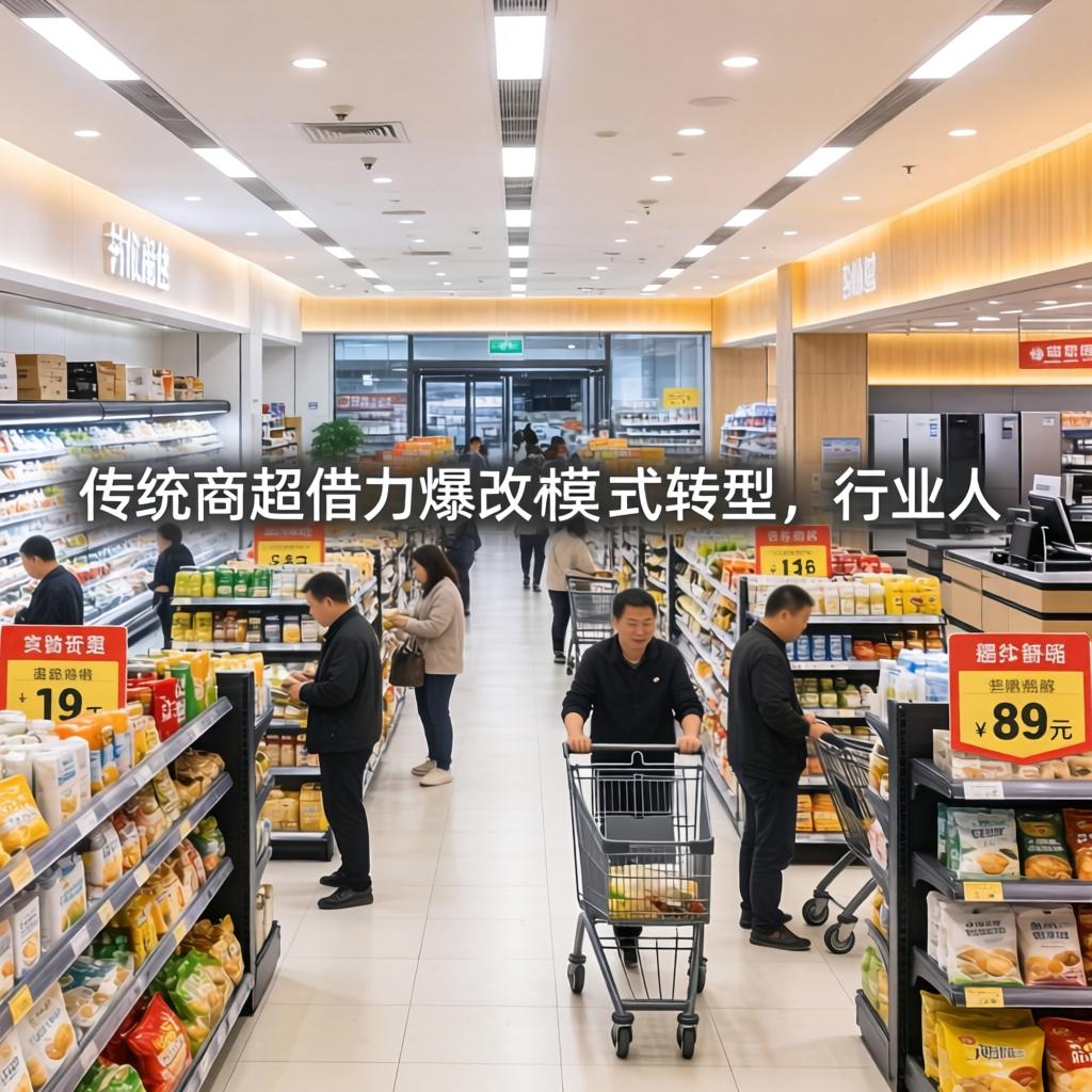传统商超借力爆改模式转型,行业人才格局凸显新兴机遇 传统商超借力爆改模式转型,行业人才格局凸显新兴机遇第一张图